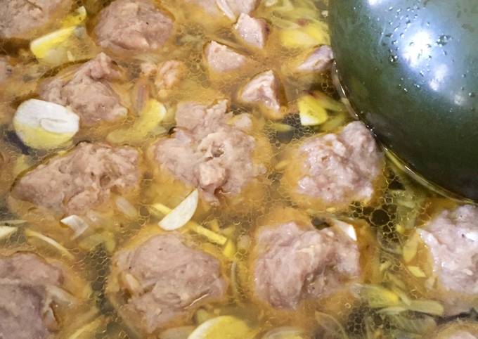 Resep Bakso Sapi Tulang Sumsum Tanpa Msg Oleh Indriya Anggara Putri