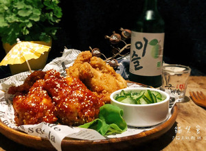 韓式雙享炸雞 的食譜成品照片