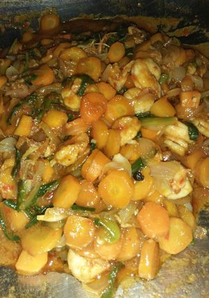 Foto resep Udang pedas manis