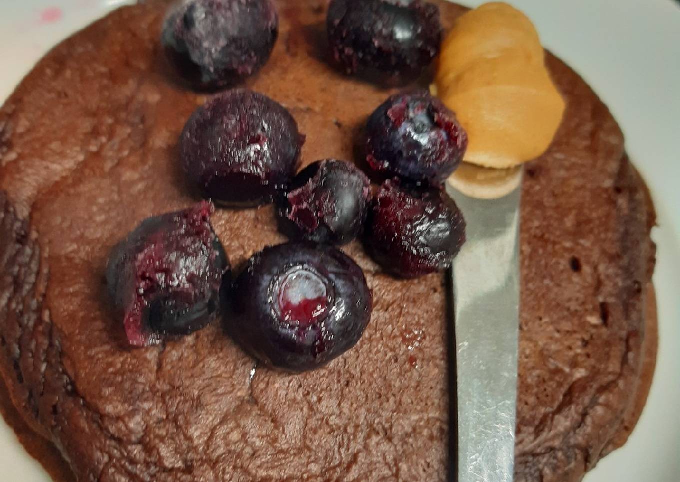 Panquecas de avena y cacao!!