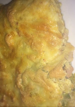 Una foto de Souffle de zapallitos