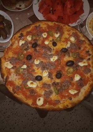 صورة لوصفة بيتزا ❤️ 👌 بنينة وهايلة 🥰