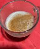 Soy milk cold coffee