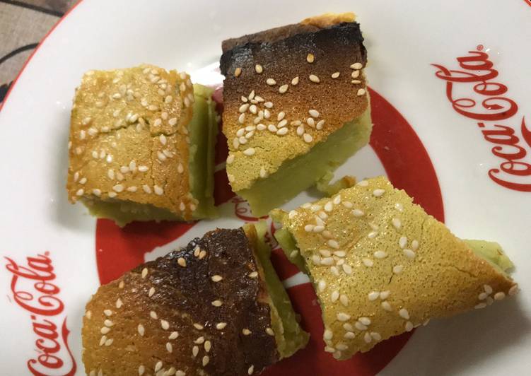 Cara Buat Bingka pandan yang Bergizi