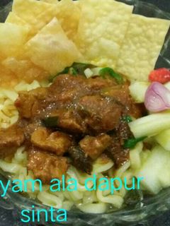 Foto resep Mie Ayam Solo