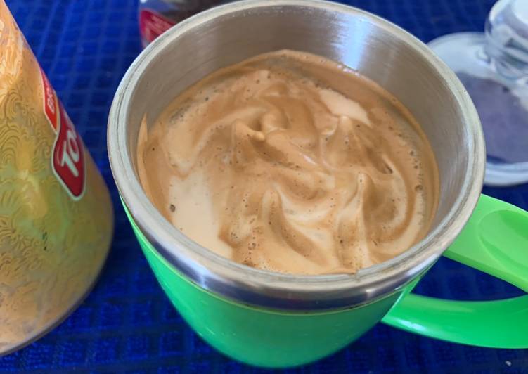 Step-by-Step Guide to Make Super Quick Homemade Cappuchino coffee without coffee machine