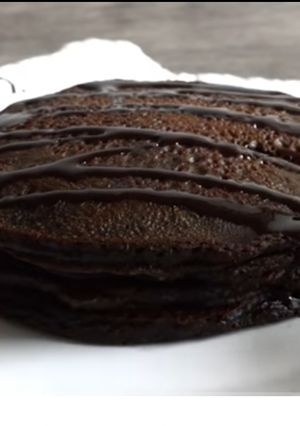 A picture of Chocolate Pancakes.