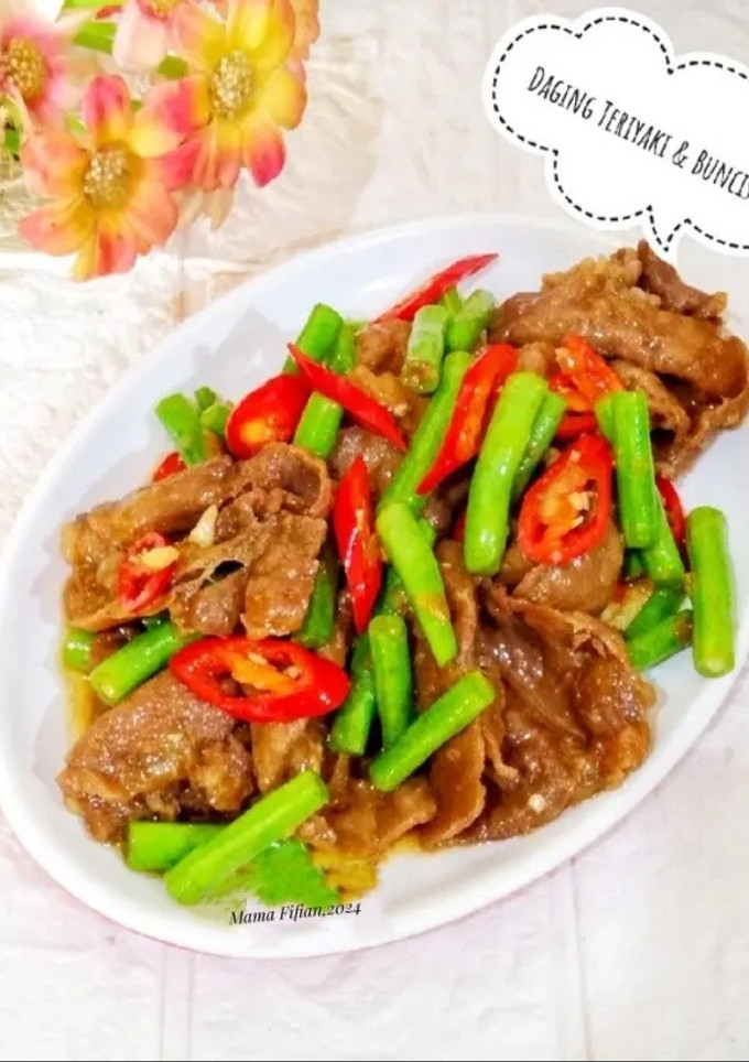 Foto resep Daging Teriyaki &Buncis
