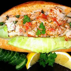 Mike's Chilled Chunky Lobster Salad A picture of Mike's Chilled Chunky Lobster Salad.