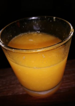 Una foto de Jugo de naranja natural riquísimo