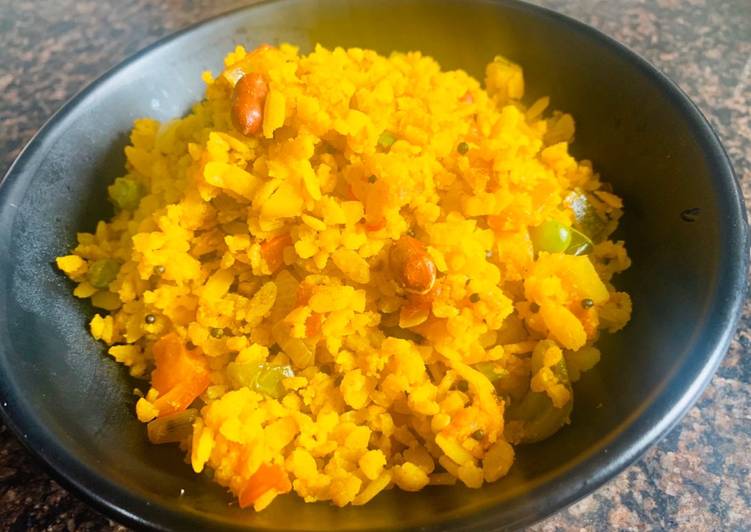 Simple Way to Make Ultimate Red Poha