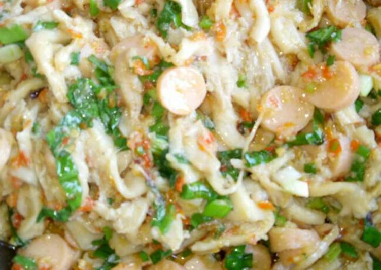 Bagaimana Menyiapkan Tahu mercon jamur+sosis udang krispy dijamin HUHAH…😁😁😁 Anti Gagal
