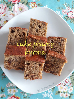 Foto resep Cake pisang kurma