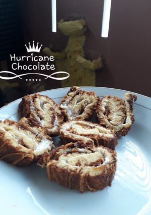 Foto resep 97. Hurricane Chocolate Swiss Roll (2 telur)