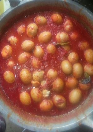 Foto resep Telur Balado porsi untuk hajatan