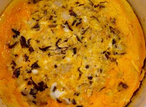 Hình của món Chả trứng hấp thịt và chao.