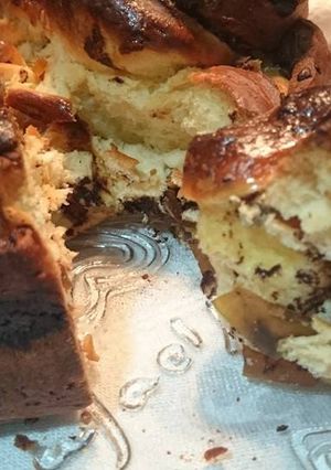 Foto principal de Brioche con virutas de chocolate y calabaza escarchada