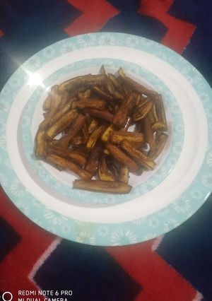 A picture of Brinjal French Fries.