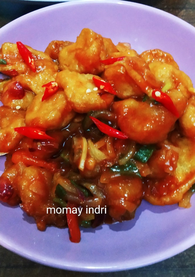 Foto resep Ikan Dory fillet saus asam manis