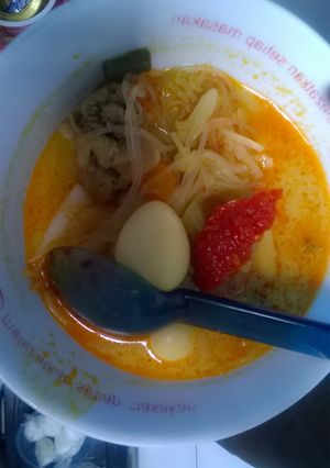Foto resep Lontong sayur lebay