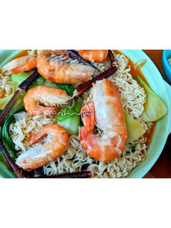 Gambar Maggi Kari Udang Galah