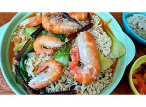 Gambar Maggi Kari Udang Galah
