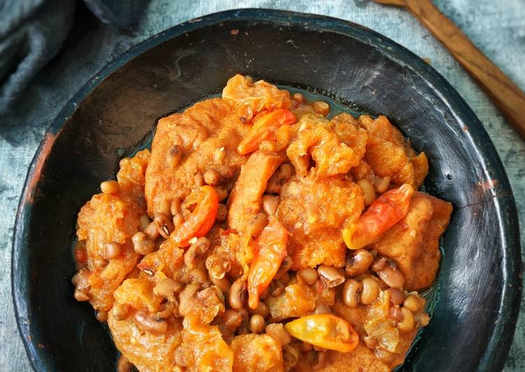 Recipe: Appetizing Sambel Goreng Tahu, Krecek &amp; Tolo