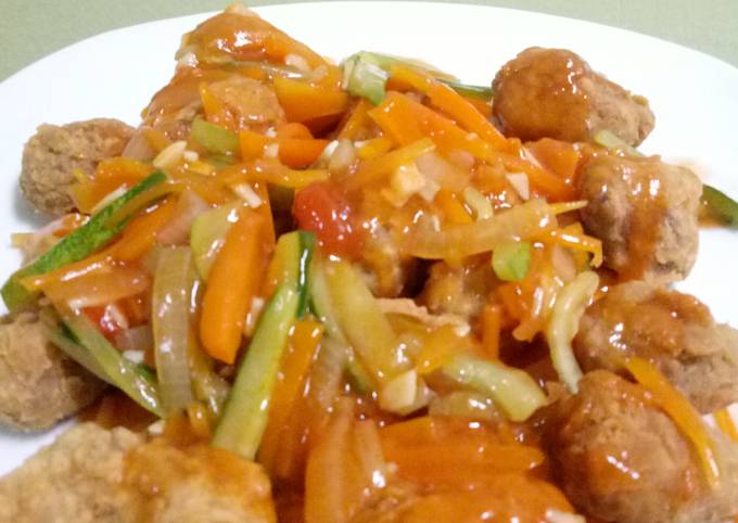 Resep Ayam Goreng Tepung Saus Asam Manis oleh Adilla Desi (Mama Chibi