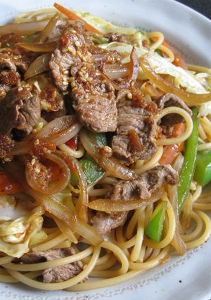 A picture of Yakiniku Spaghetti.