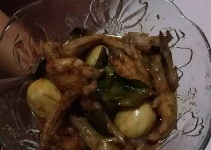 Ceker Sayap ayam Rica-Rica