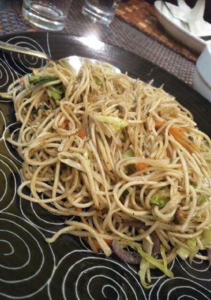 A picture of Veg chow.