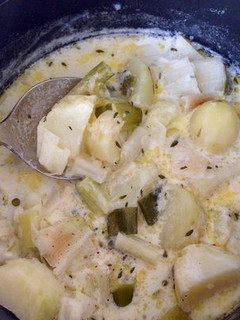 A picture of Potato and Leek Soup.