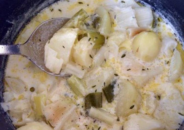 Recipe of Speedy Potato and Leek Soup