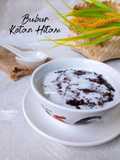 BUBUR KETAN HITAM kuah santan
