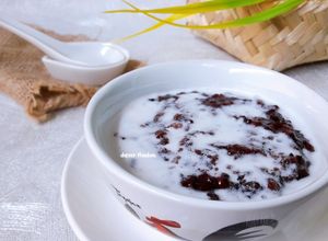 Foto resep BUBUR KETAN HITAM kuah santan