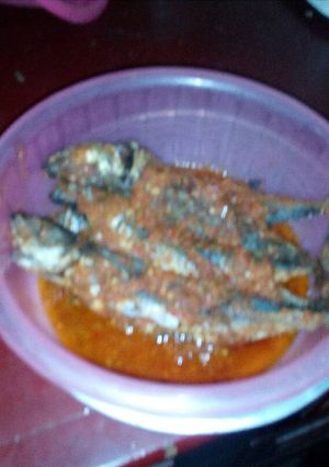 Foto resep Ikan kembung di bumbuh balado