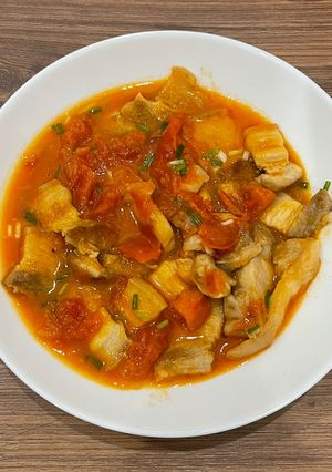 Hình của món Thịt sốt cà chua.