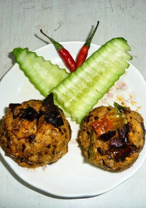 A picture of Rui Maacher Bharta | Mashed Ruhu Fish | Traditional Bangladeshi Recipe.