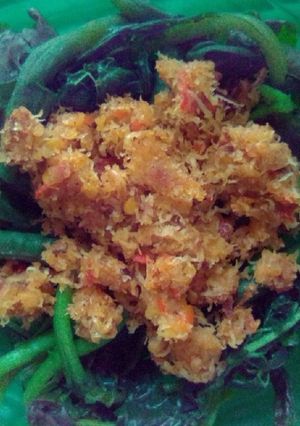 Foto resep Urap bayam kacang panjang