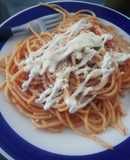 Espagueti rojo