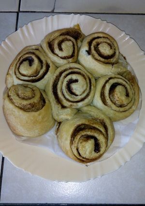 A picture of Cinnamon rolls#authormarathon#4weekschallenge.