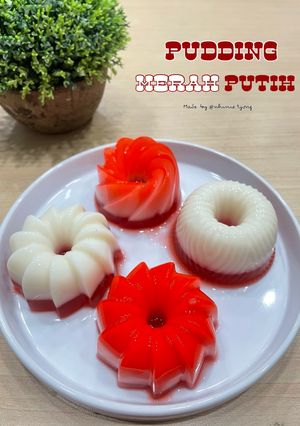Foto resep Pudding Merah Putih