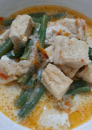 Foto resep Jangan Deso - Lodeh Kacang Panjang Tahu Pedas