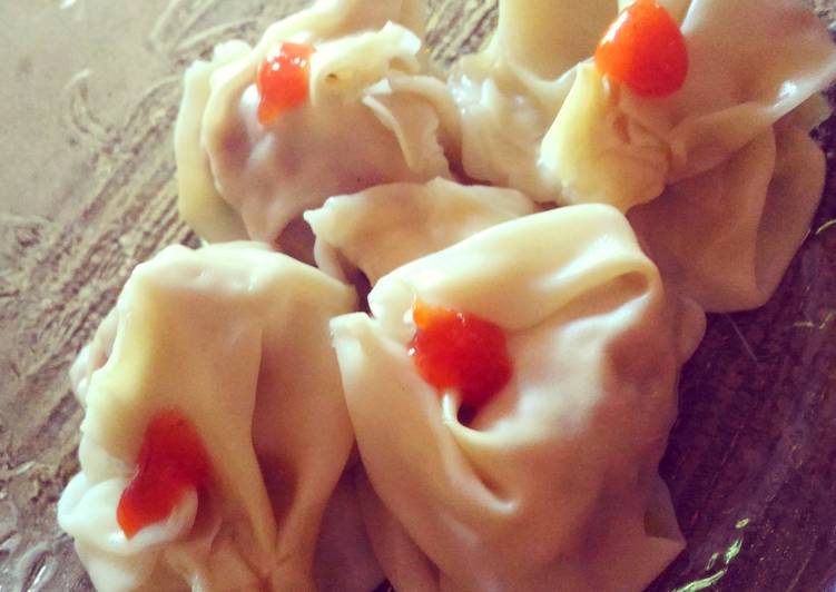 Siomay rebus / goreng isi daging sapi