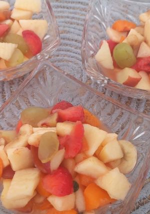 A picture of Fruit chaat.