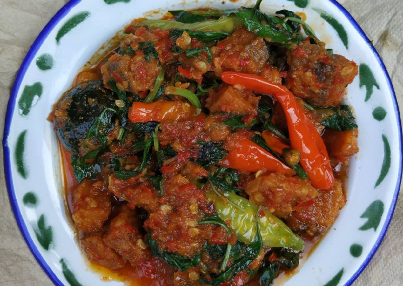 Rica Rica jambal roti kemangi