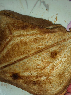 A picture of Rava malai toast.