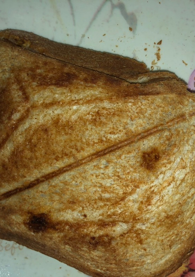 A picture of Rava malai toast.
