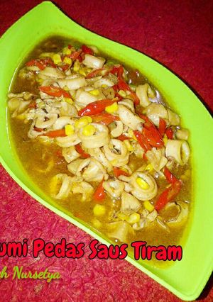 Foto resep Cumi Pedas Saus Tiram