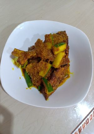 Foto resep Acar Ikan bumbu kuning khas Belitung